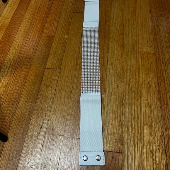 sparkly silver belt - Picture 3 of 3